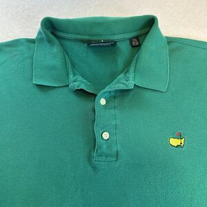 Masters Collection Mens Golf Polo Shirt – Sz XL 100% Cotton VTG Green